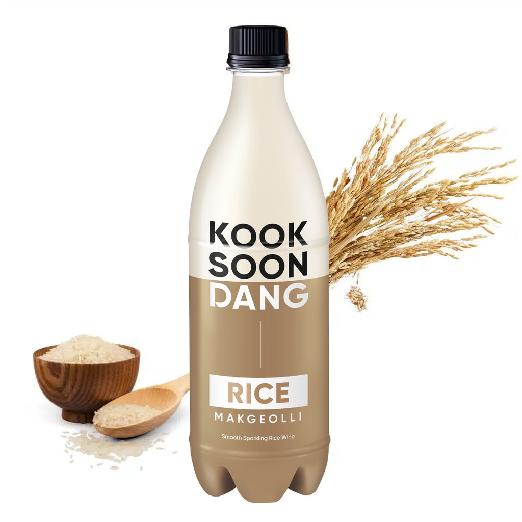 Kooksoondang Rice Makgeolli, 750ml x 2 Bottles (Twinpack)