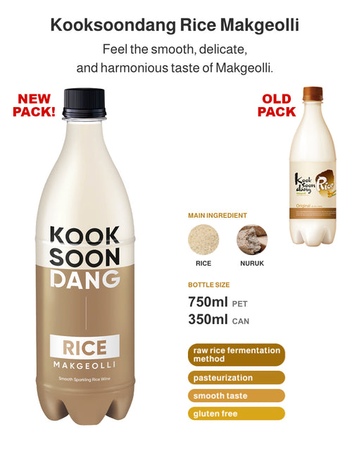 Kooksoondang Rice Makgeolli, 750ml