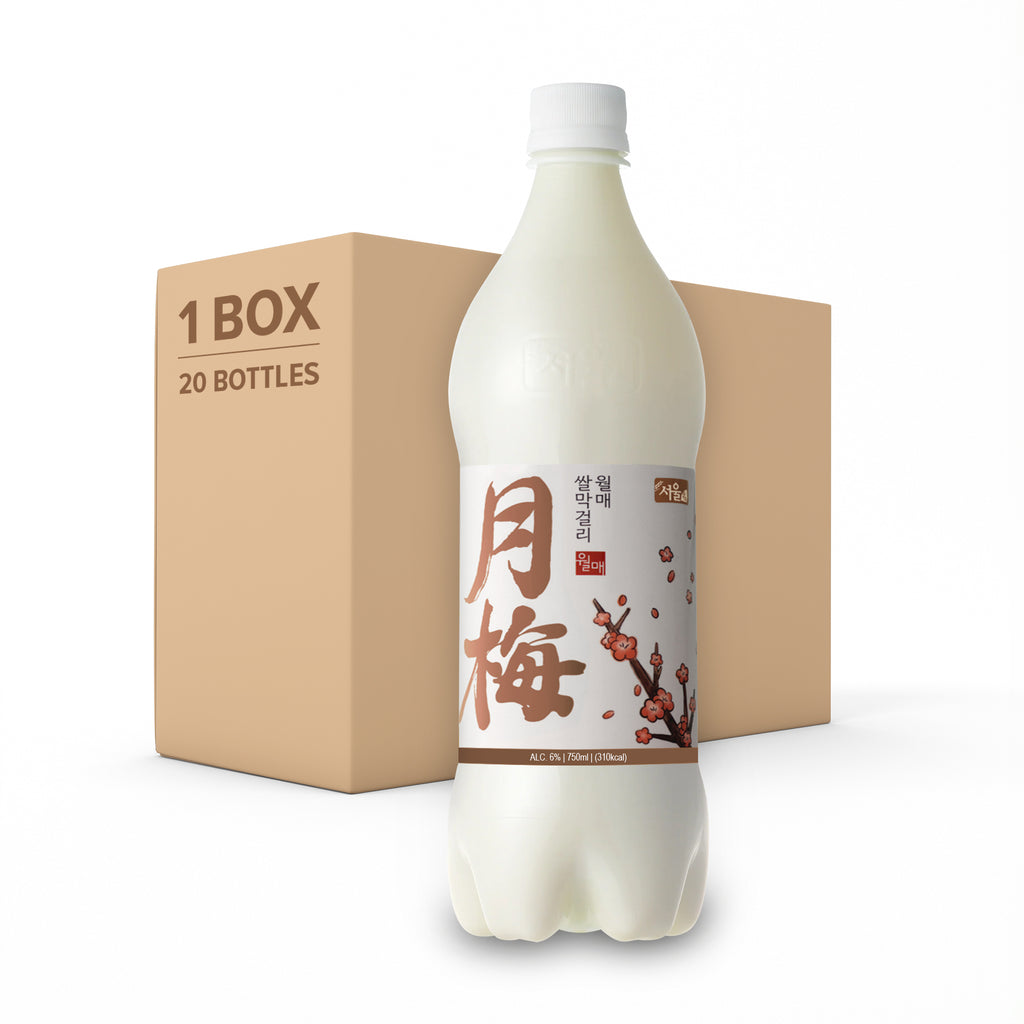 Seoul Walmae Makgeolli Original, 750ml x 20 Bottles